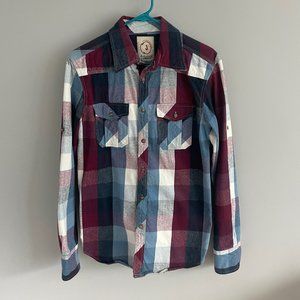 Jachs Utility Overshirt / Chore Shirt Plaid - Med… - image 1